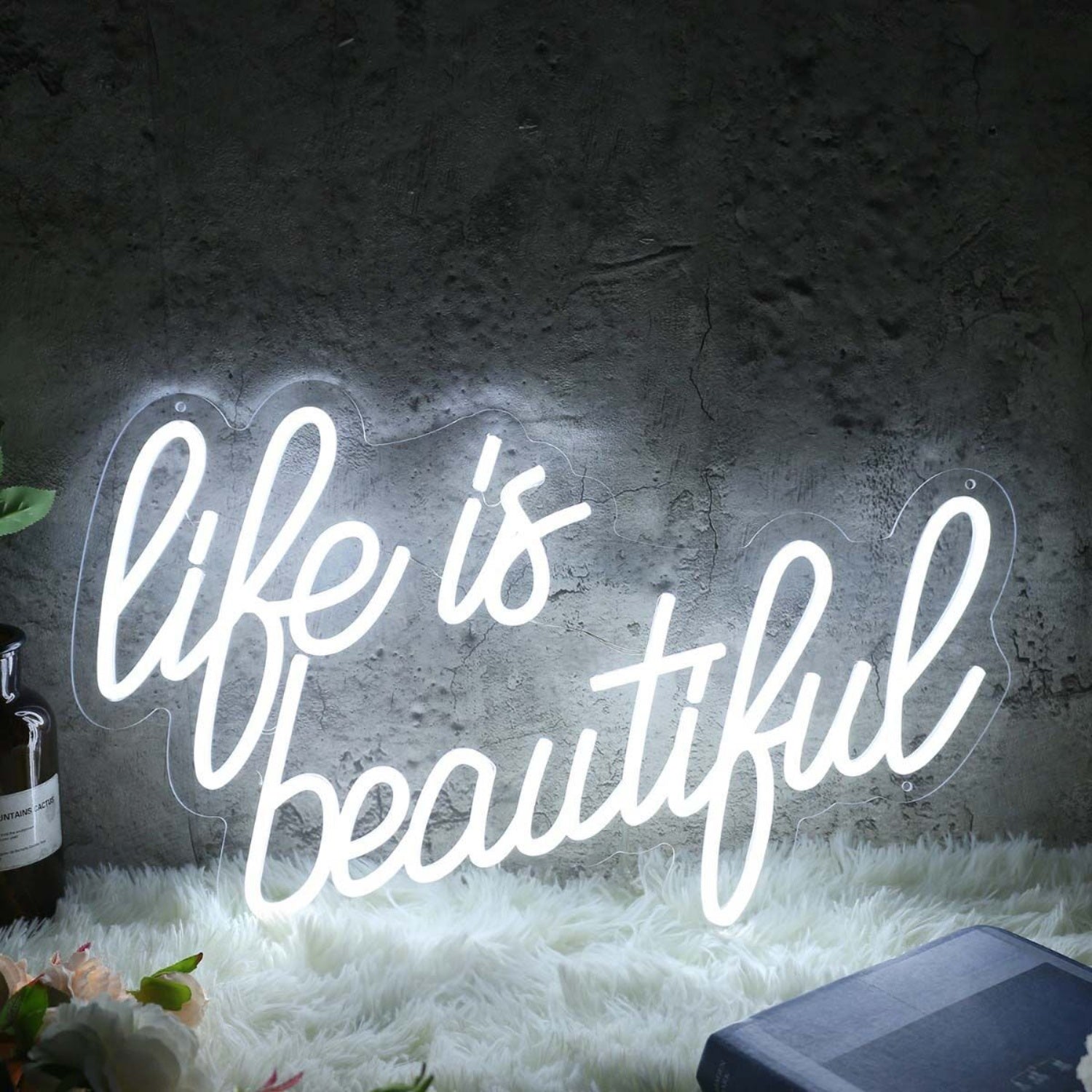 Life Is Beautiful Custom Led Neon Sign - Shineneon