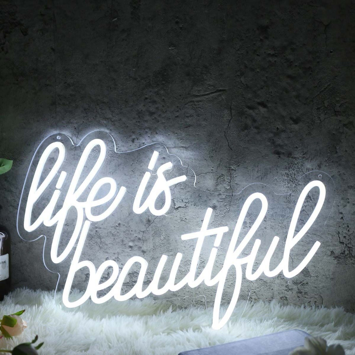 Life Is Beautiful Custom Led Neon Sign - Shineneon