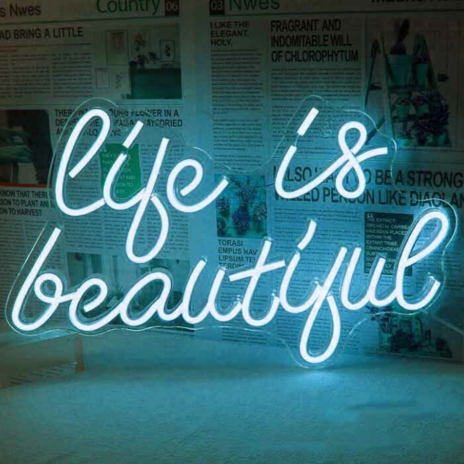 Life Is Beautiful Wedding Neon Sign | Shineneon