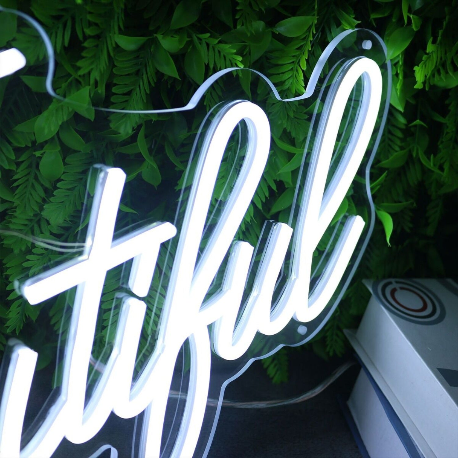 Life Is Beautiful White Neon Sign | Shineneon
