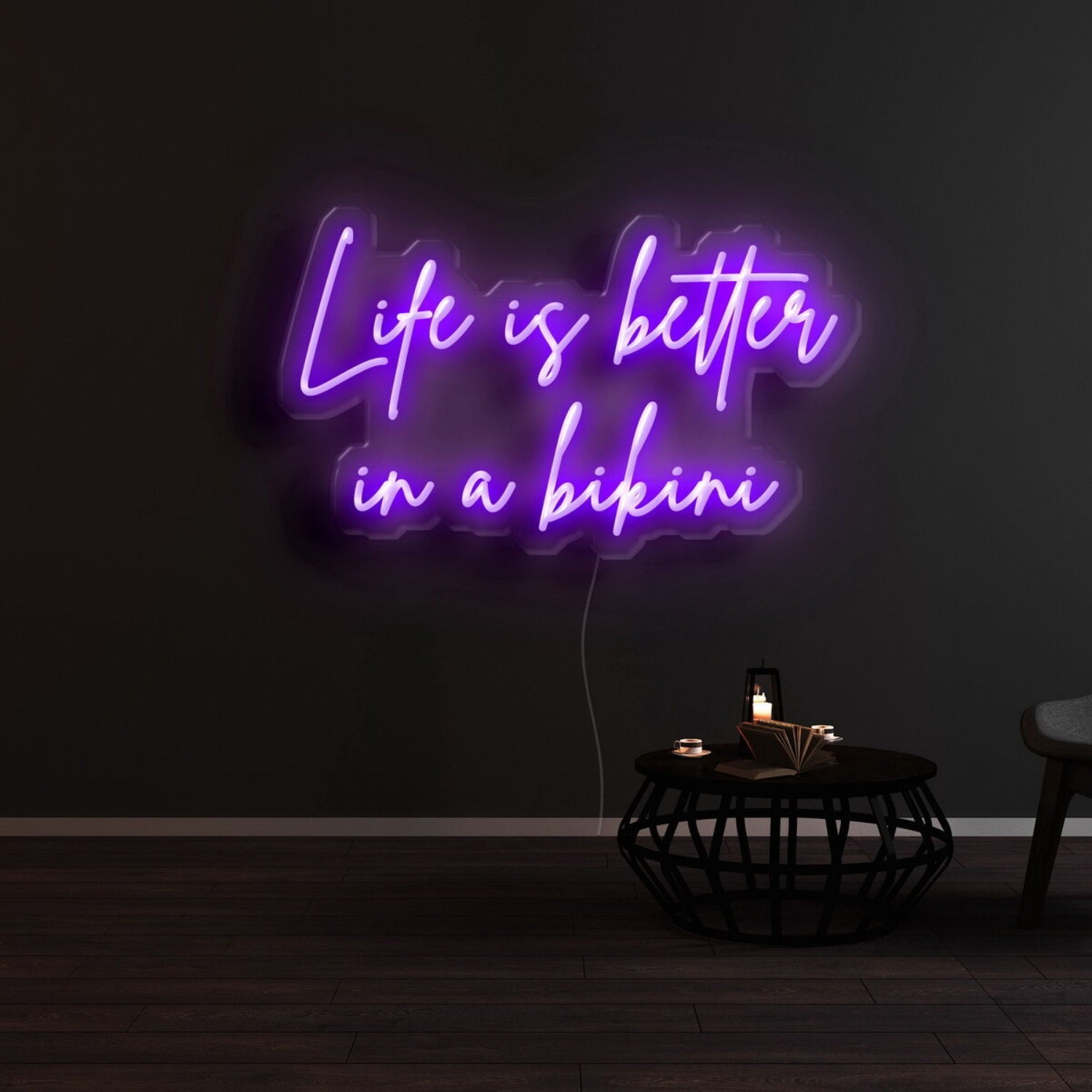 Life Is Better In A Bikini Led Neon Sign | Shineneon