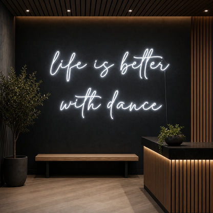 Life Is Better LED Neon Sign high-converting product image
