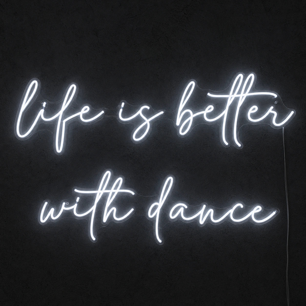 Life Is Better LED Neon Sign main product image