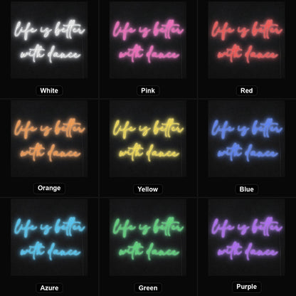 Life Is Better LED Neon Sign - Shineneon