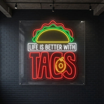 Life Is Better Room Decor LED Neon Sign - 01 Original Product Image
