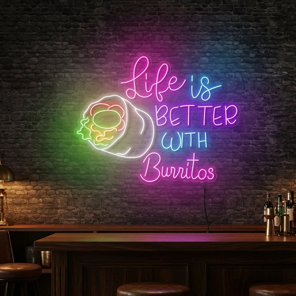 Life Is Better Wall Art LED Neon Sign - 02 High-Converting Product Image
