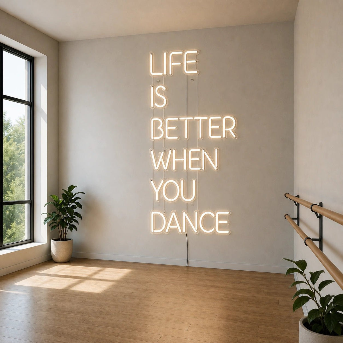 Life Is Better When You Dance LED Neon Sign - Shineneon