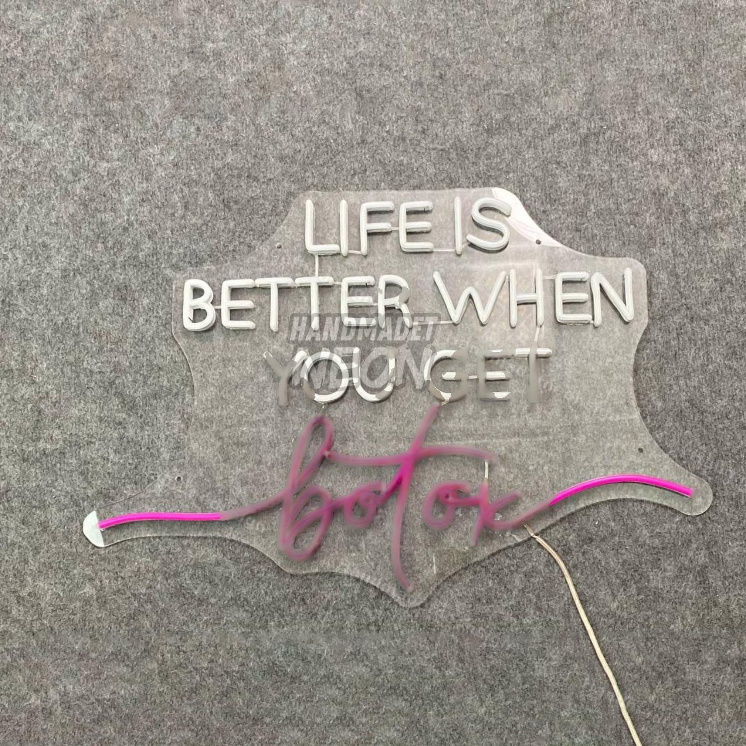 Life Is Better When You Get Botox Led Neon Sign Led Decor | Shineneon