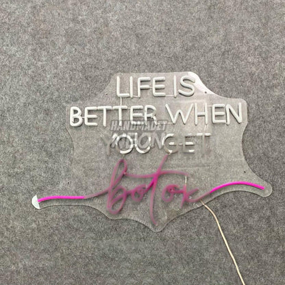 Life Is Better When You Get Botox Led Neon Sign Led Decor | Shineneon