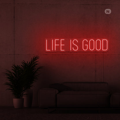 Life Is Good Led Neon Sign | Shineneon