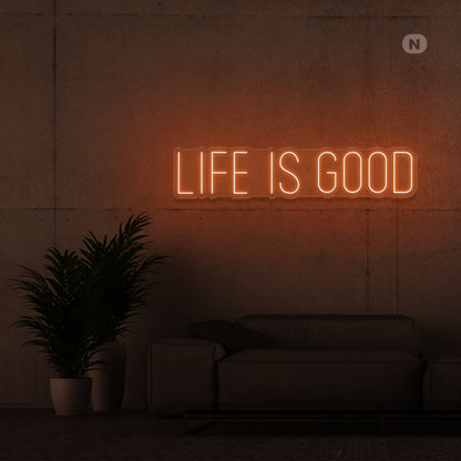 Life Is Good Led Neon Sign | Shineneon