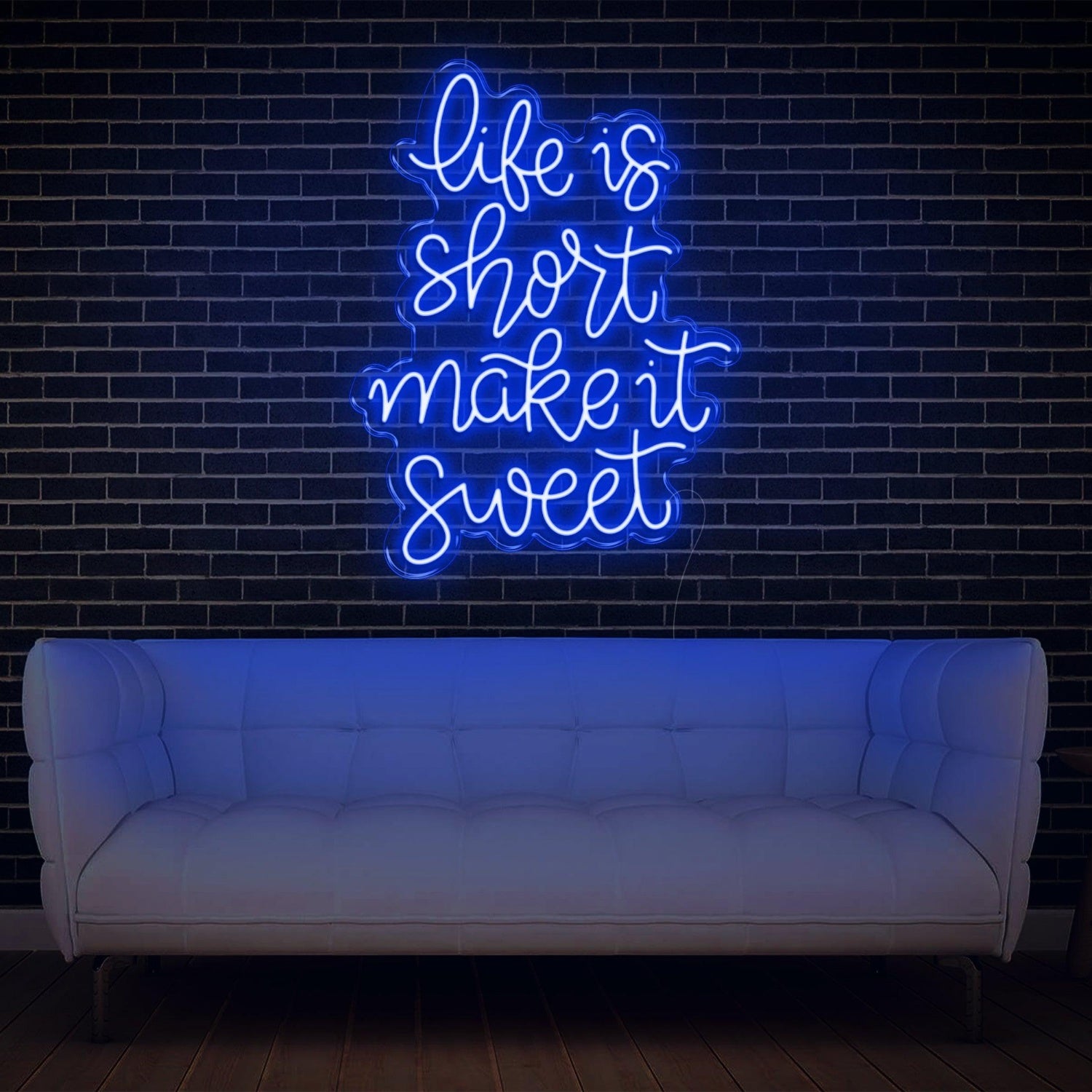 Life Is Short Pink Led Neon Sign For Indoor Wall Art | Shineneon
