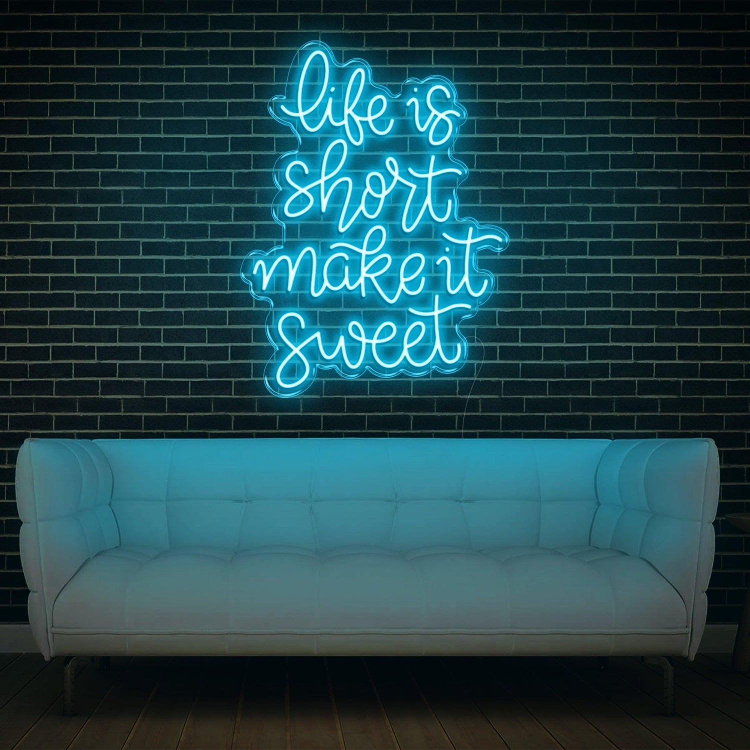 Life Is Short Pink Led Neon Sign For Indoor Wall Art | Shineneon