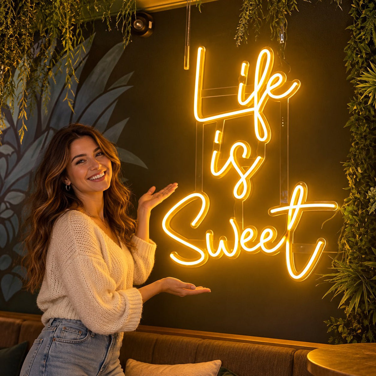 Life Is Sweet LED Neon Sign - Shineneon