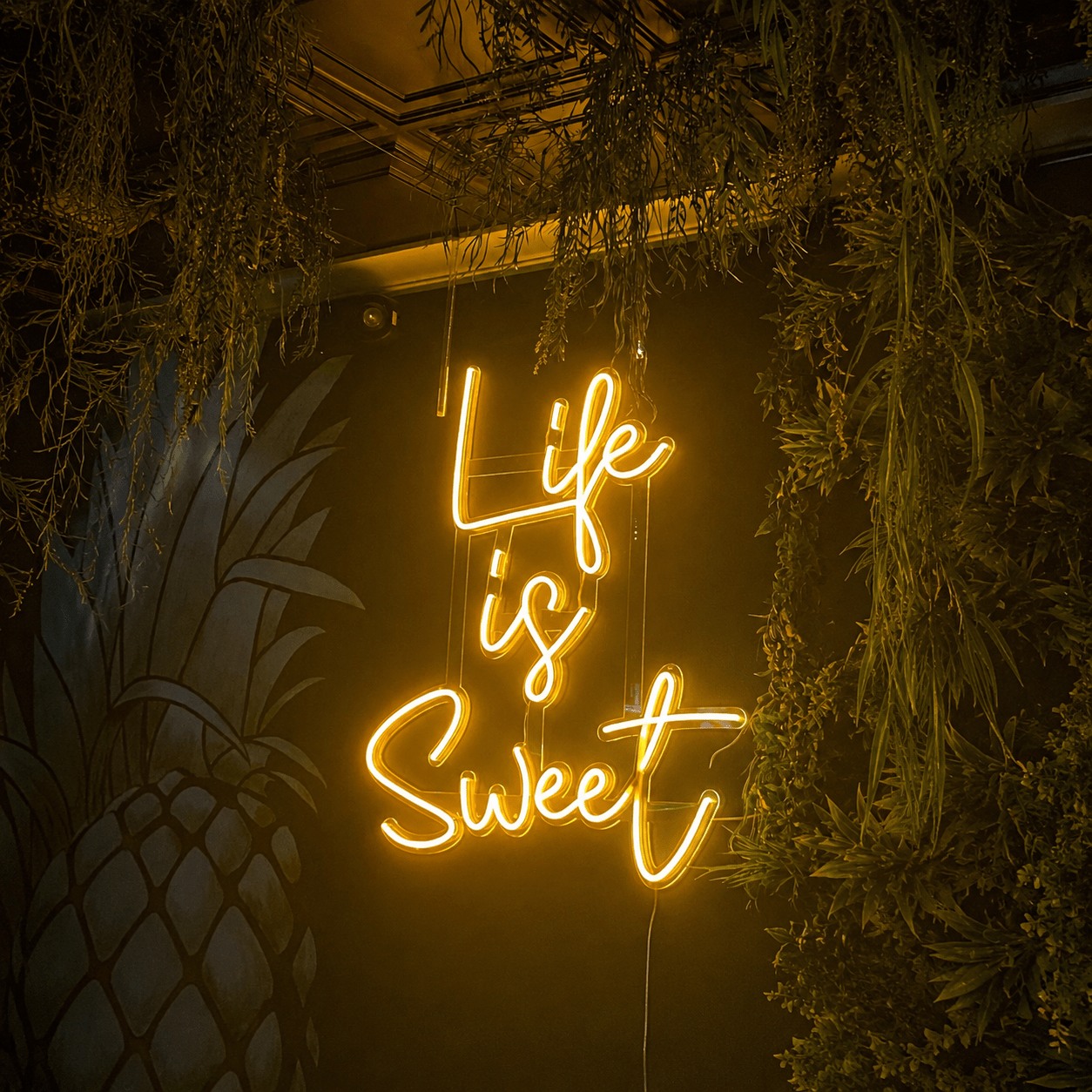 Life Is Sweet Wall Decor LED Neon Sign - Shineneon