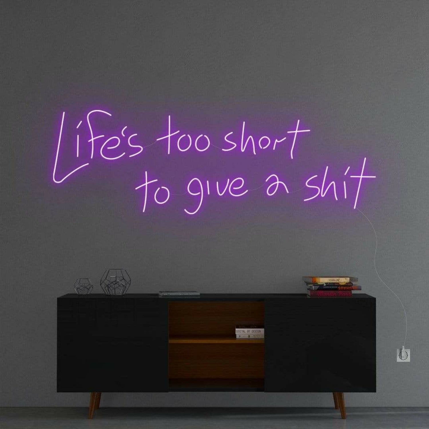 Life Is Too Short To Give A Sht Neon Sign | Shineneon