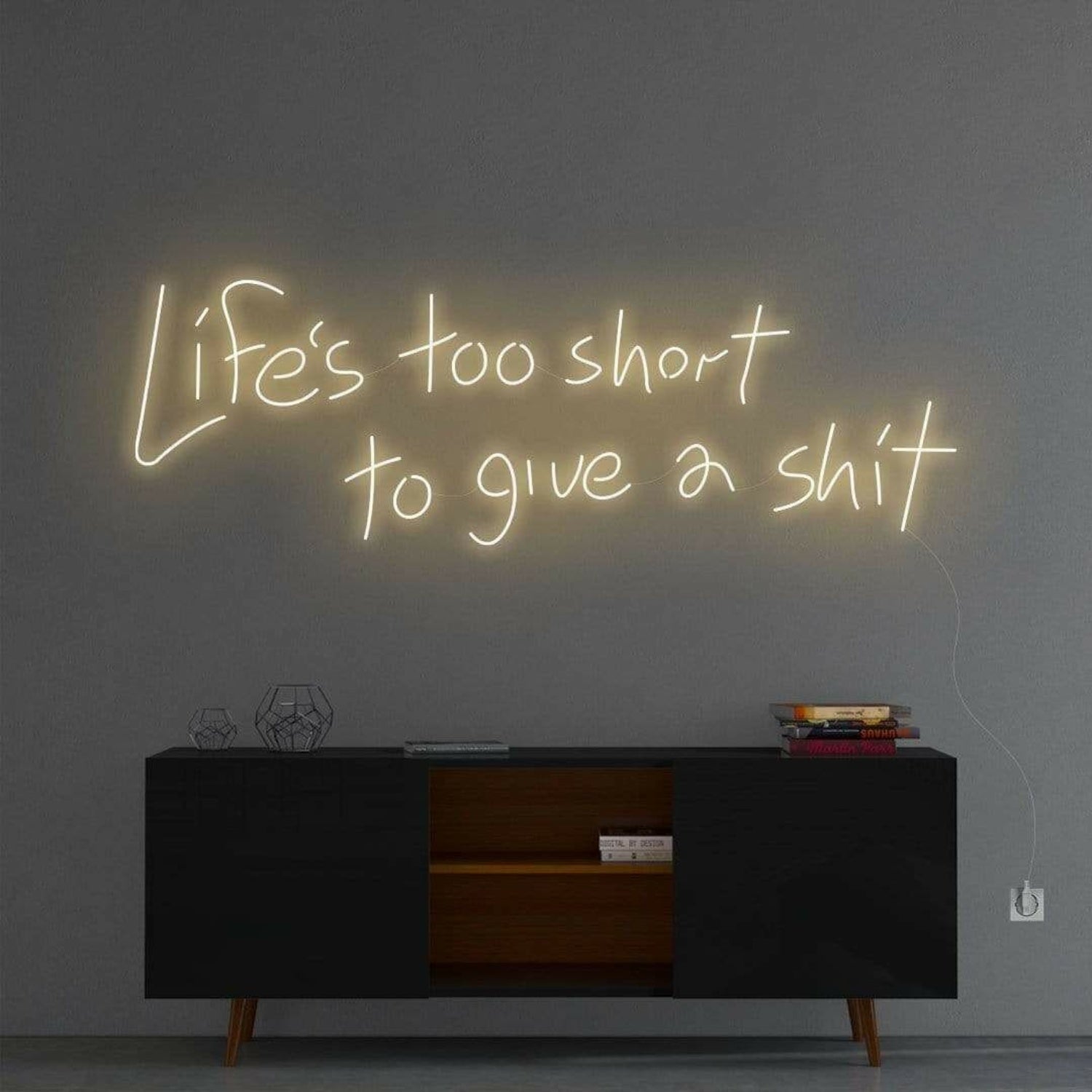 Life Is Too Short To Give A Sht Neon Sign | Shineneon