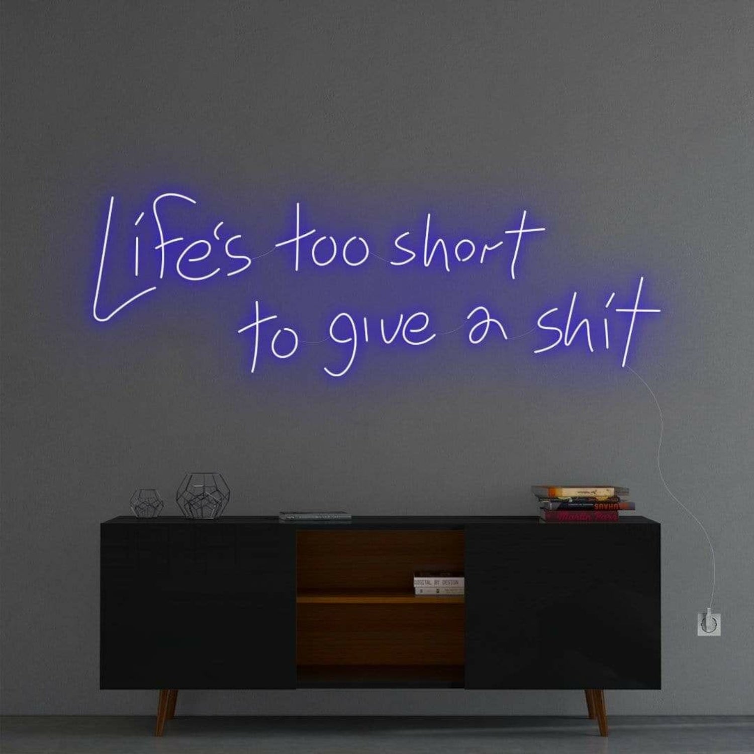 Life Is Too Short To Give A Sht Neon Sign | Shineneon