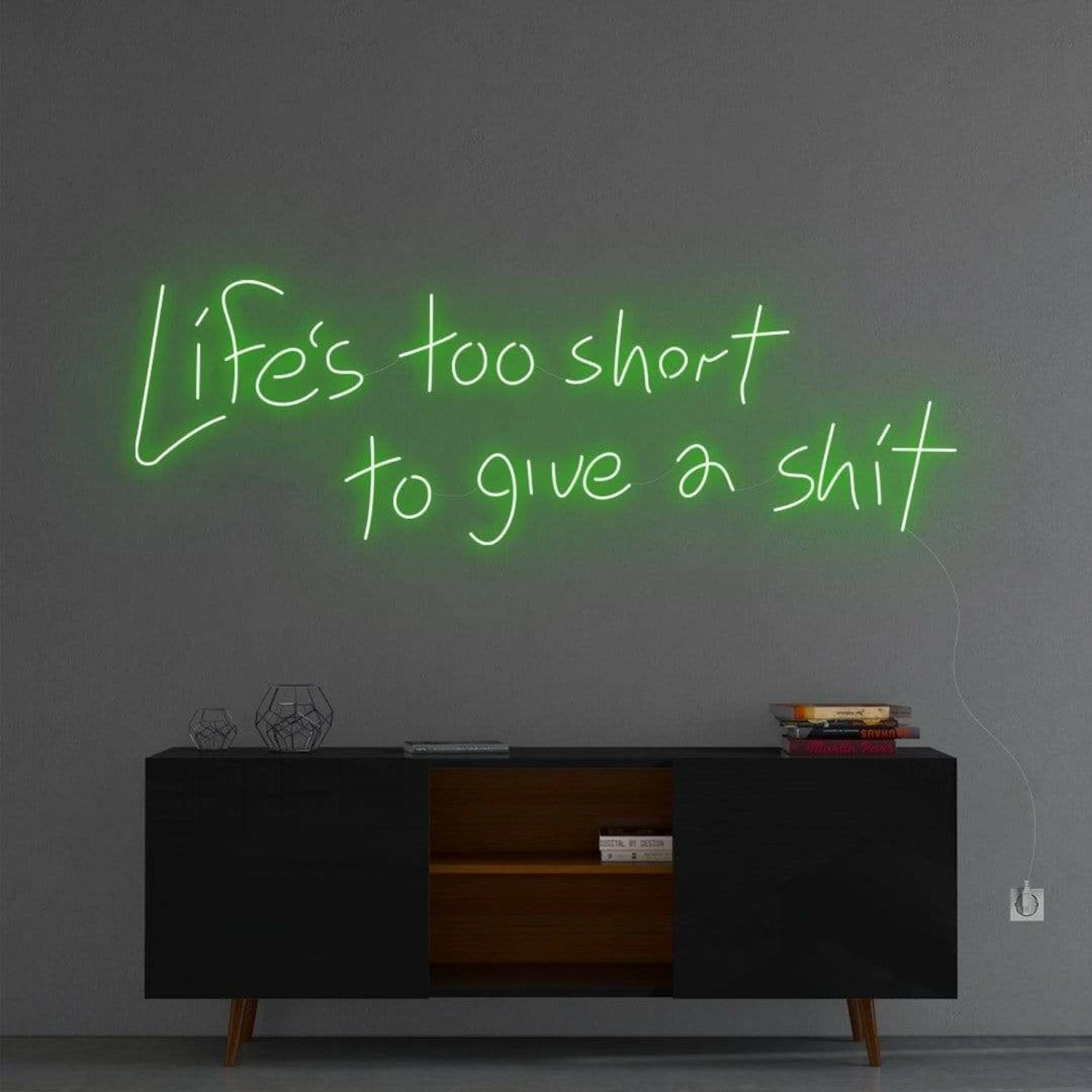 Life Is Too Short To Give A Sht Neon Sign | Shineneon