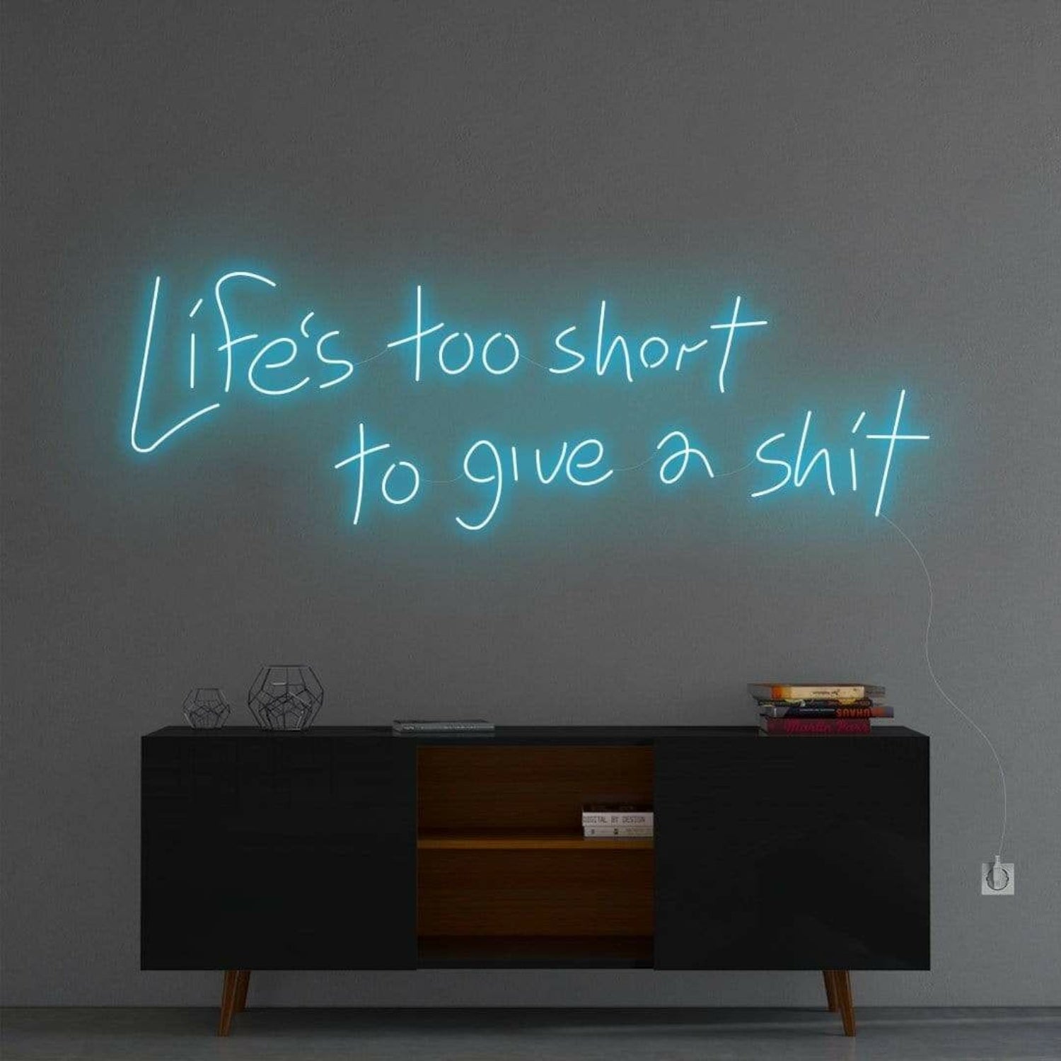 Life Is Too Short To Give A Sht Neon Sign | Shineneon