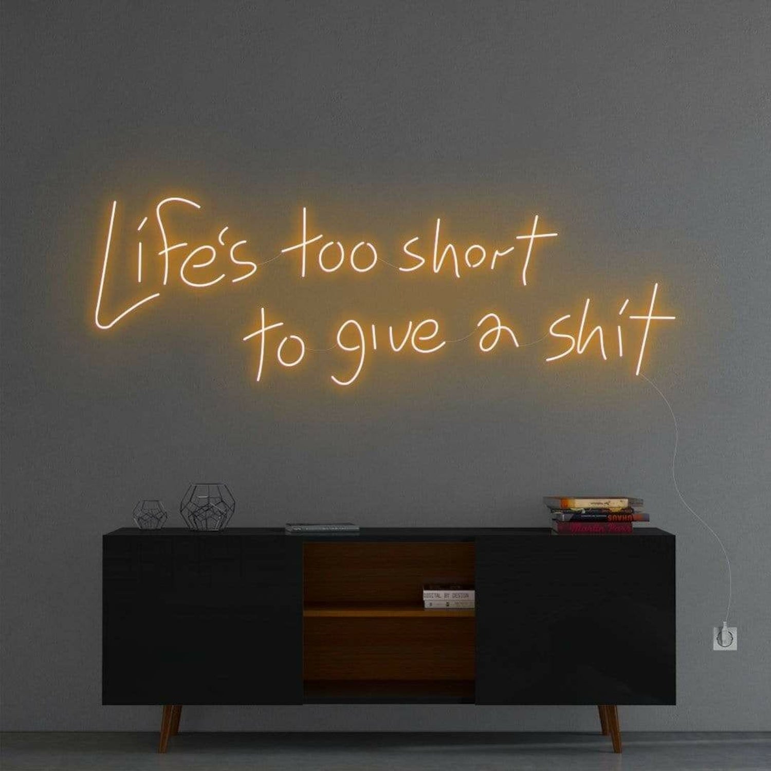 Life Is Too Short To Give A Sht Neon Sign | Shineneon