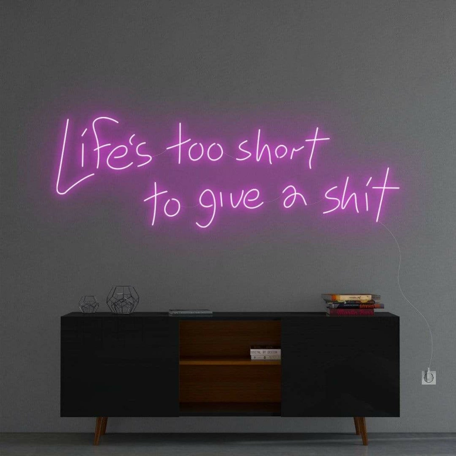 Life Is Too Short To Give A Sht Neon Sign | Shineneon