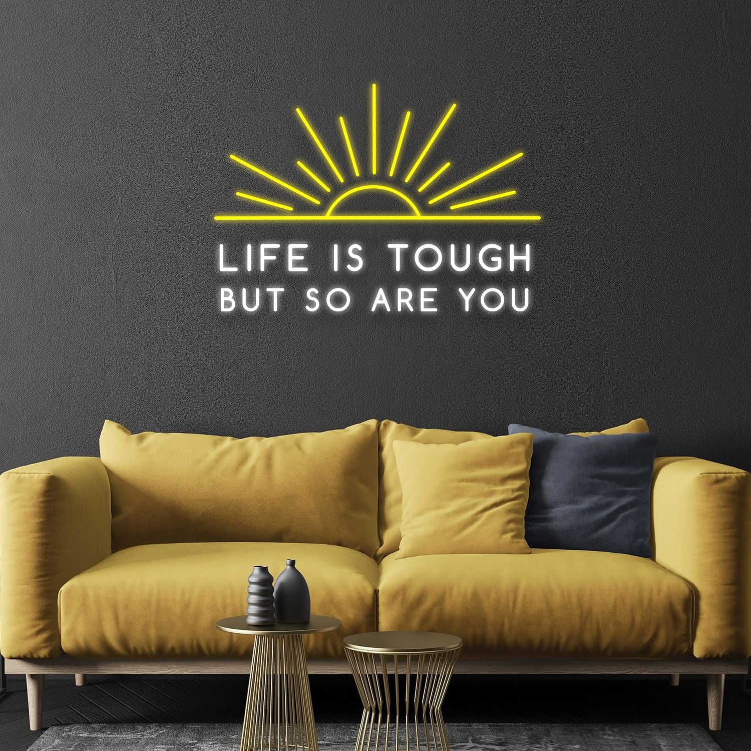 Life Is Tough But So Are You Led Neon Signs Wall Art | Shineneon