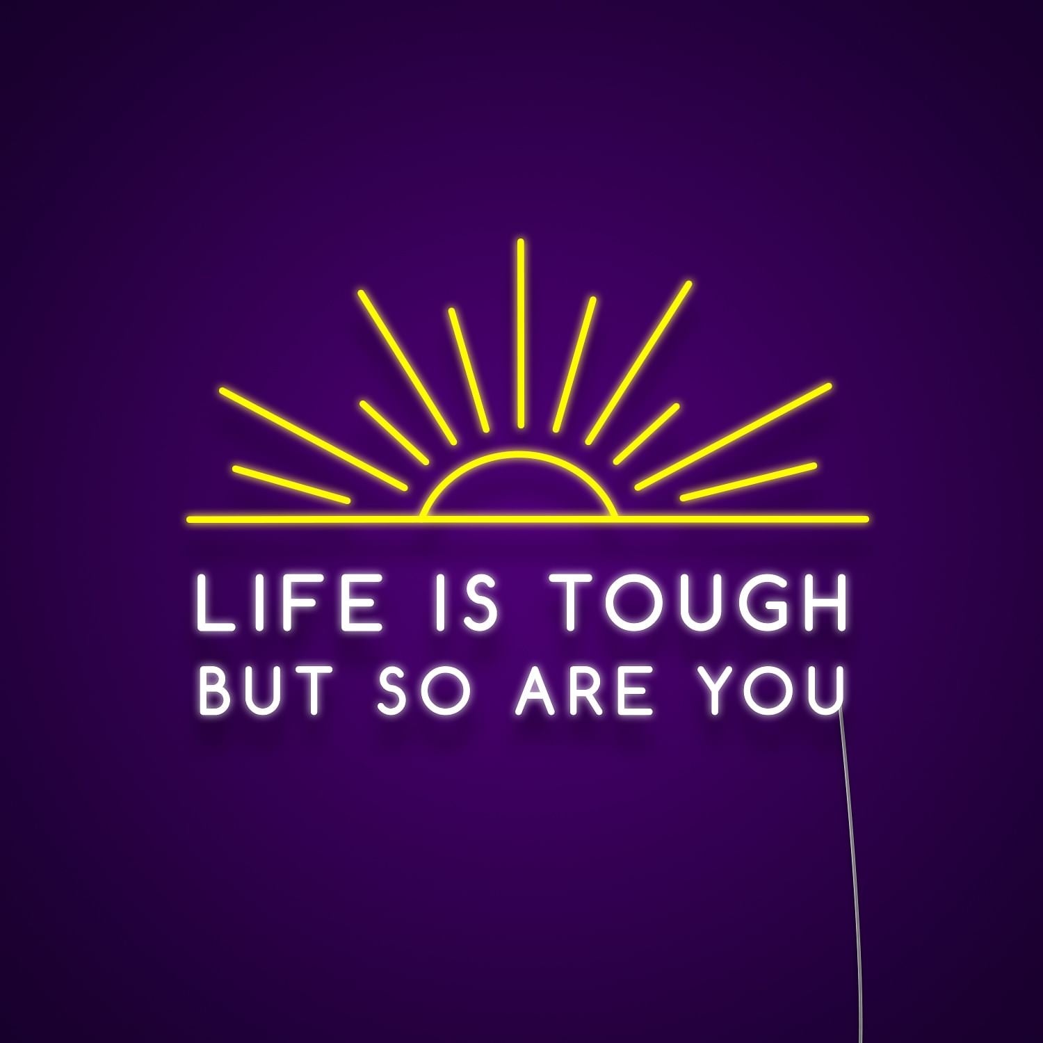 Life Is Tough But So Are You Led Neon Signs Wall Art | Shineneon