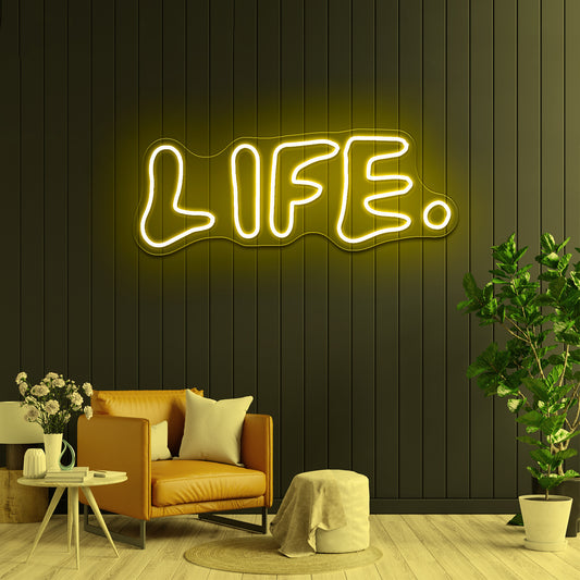 Life Led Neon Signs For Wall Art