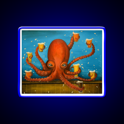 Life Of The Party Man Cave Bar Led Neon Sign Rgb Color