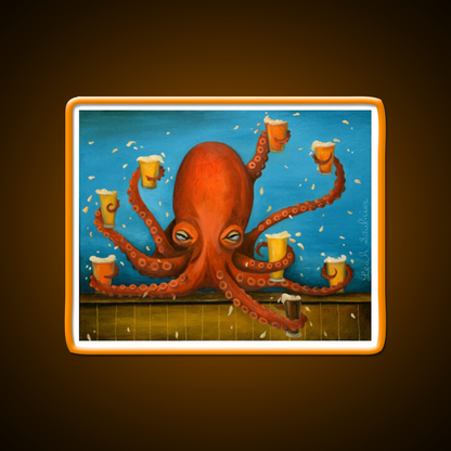 Life Of The Party Man Cave Bar Led Neon Sign Rgb Color