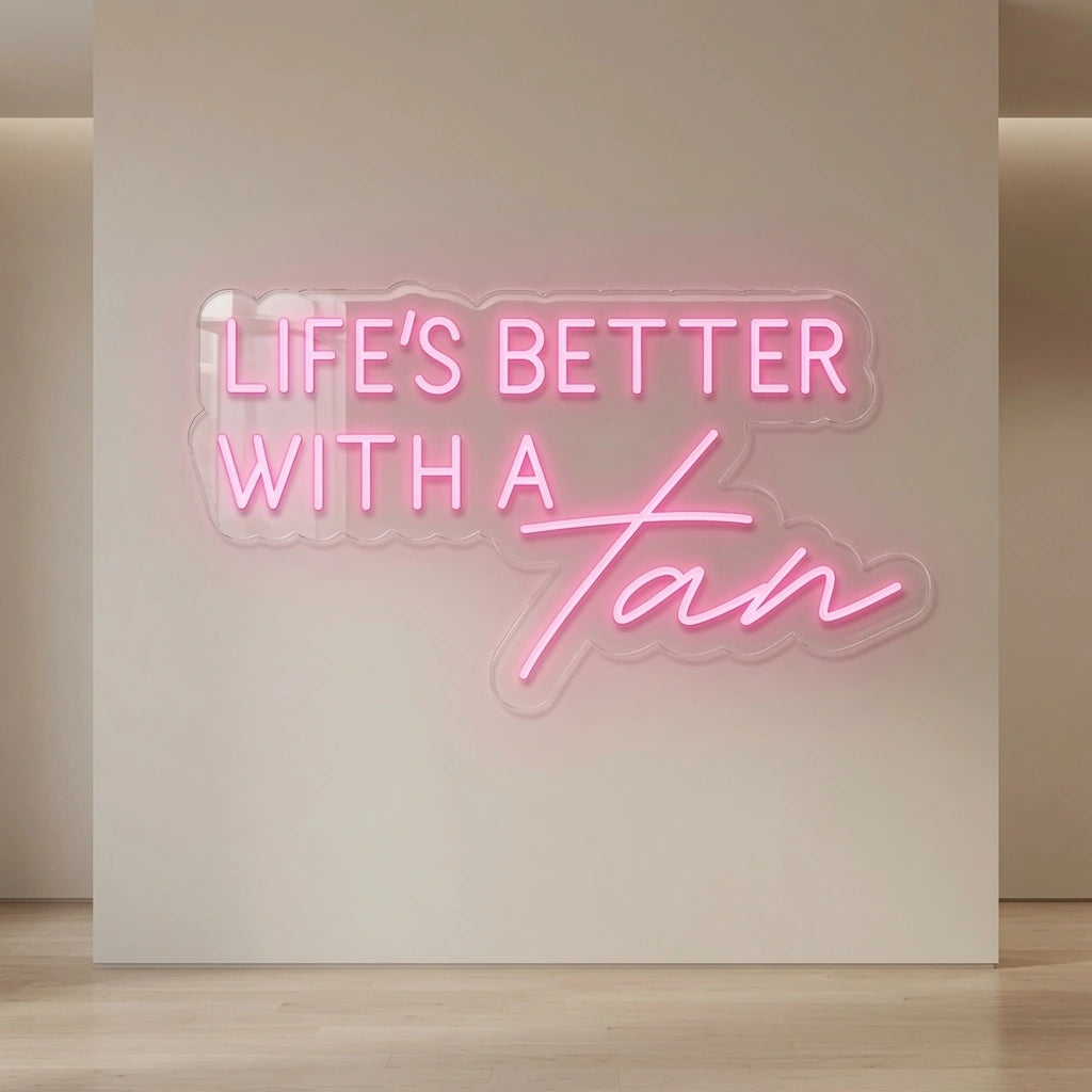 Life S Better Wall Decor LED Neon Sign - 04 Size Image