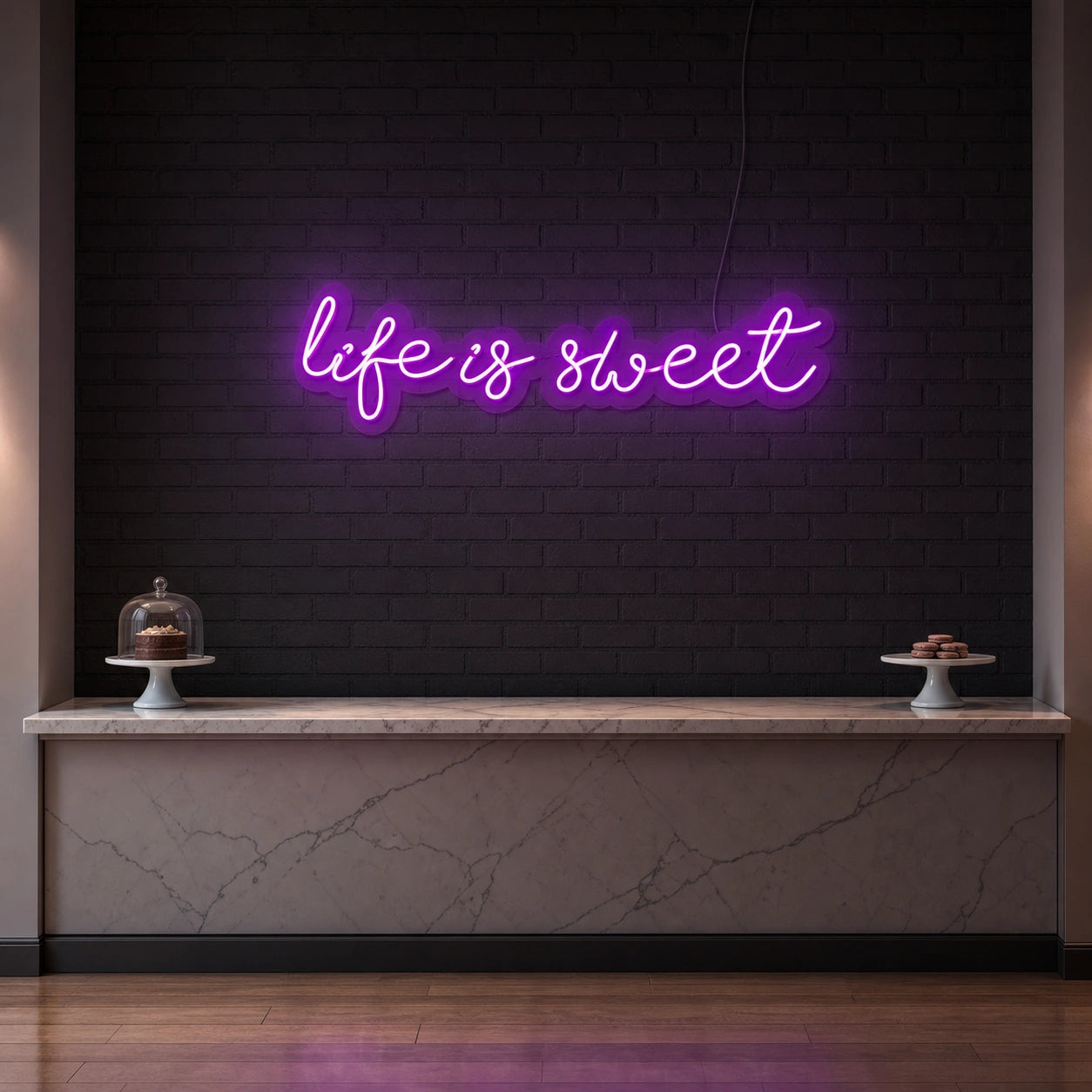 Life S Street LED Neon Sign Home Garage Wall Decoration size image
