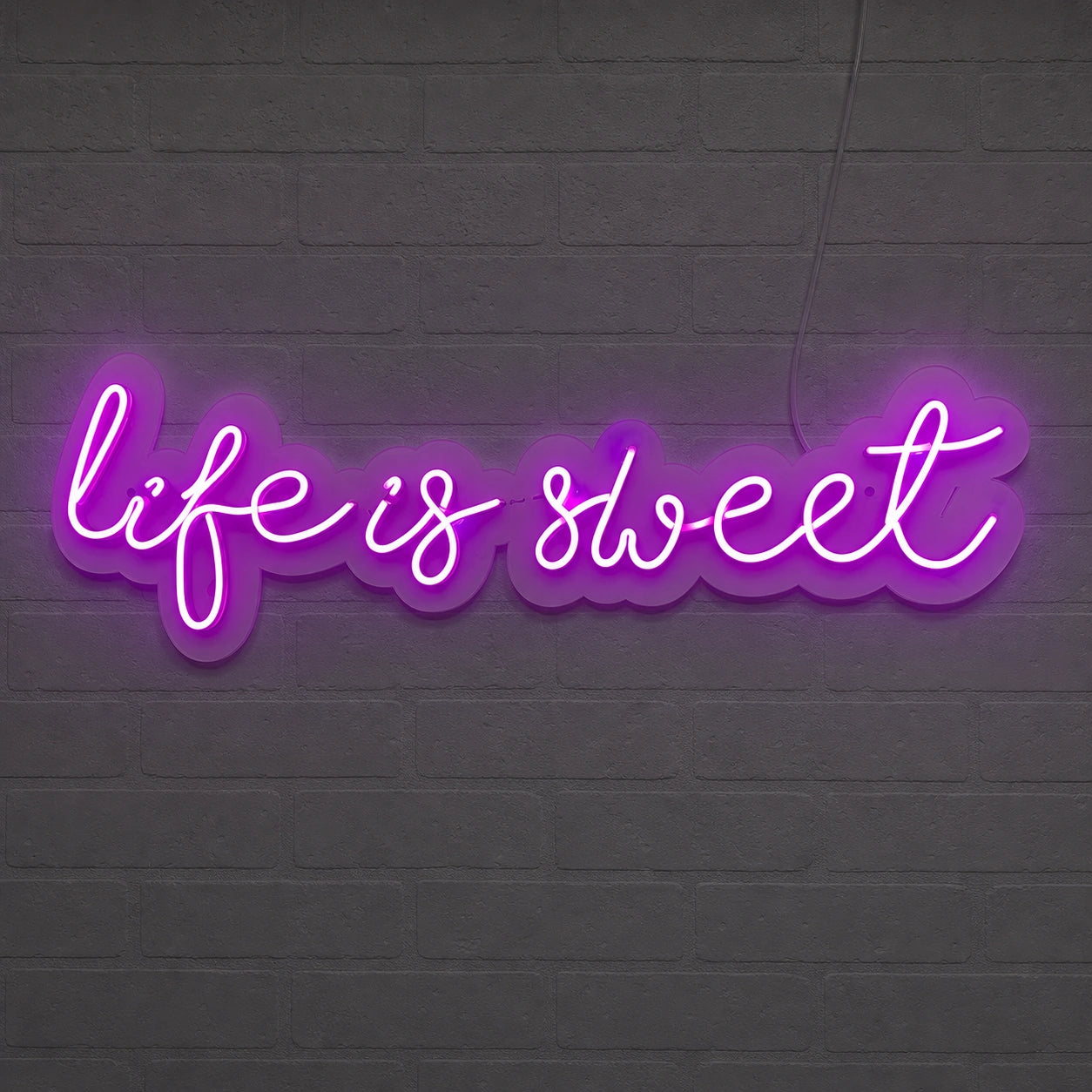 Life S Street LED Neon Sign Home Garage Wall Decoration main product image