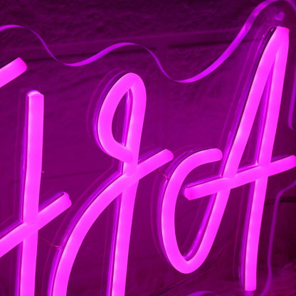 Life With La Pink Led Neon Sign - Shineneon