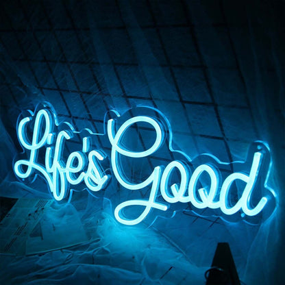 Lifes Good Led Neon Sign | Shineneon
