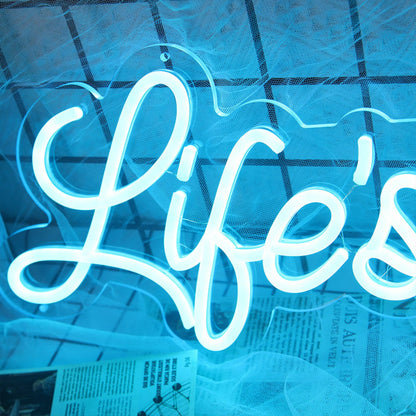 Lifes Good Led Neon Sign | Shineneon