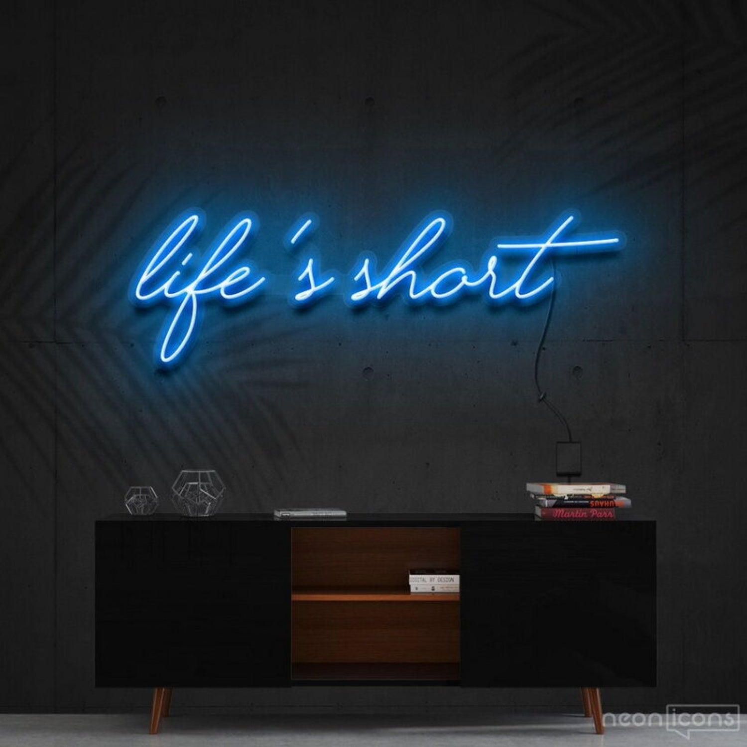 Lifes Short Led Neon Sign For Motivational Spaces | Shineneon