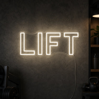 Lift Neon Sign Wall Art LED Neon Sign high-converting product image