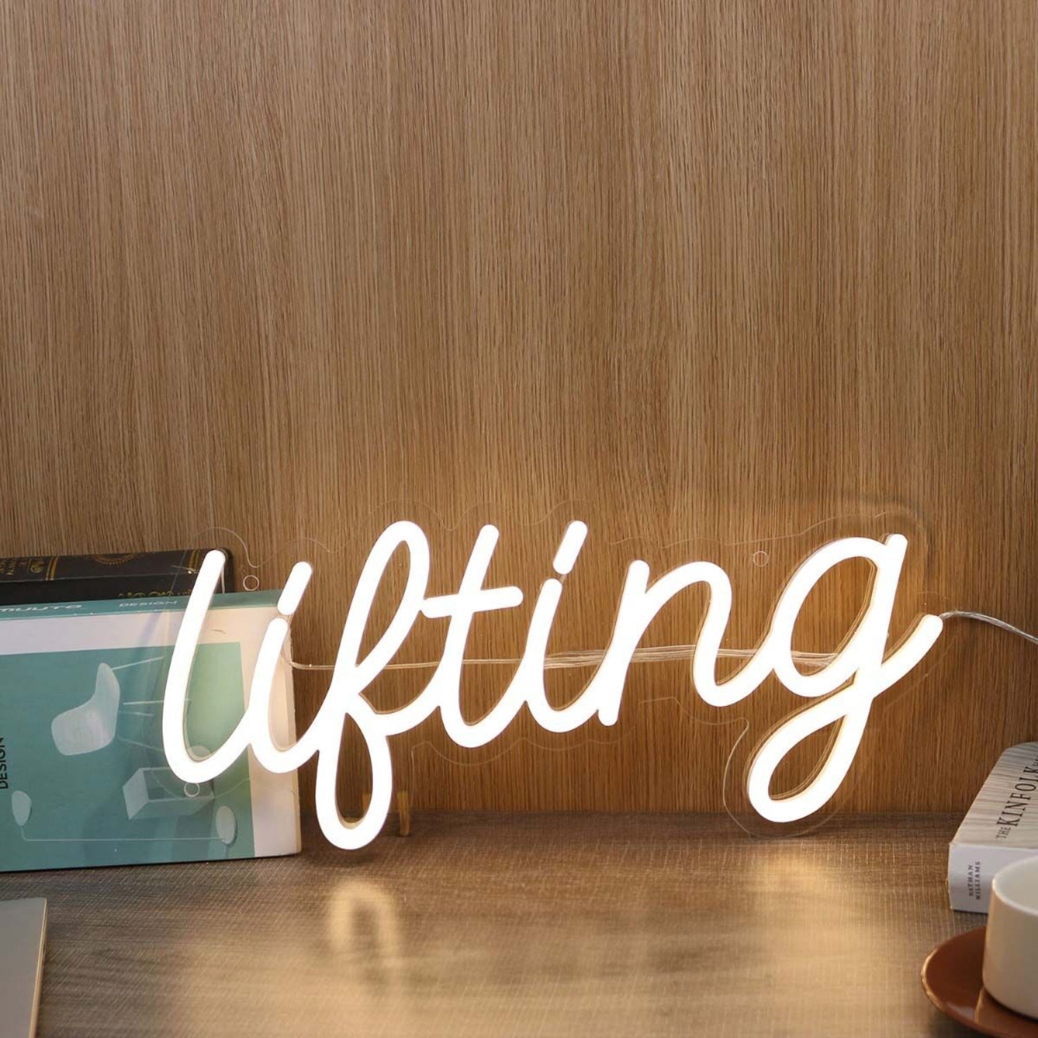 Lifting Yellow Led Neon Sign - Shineneon