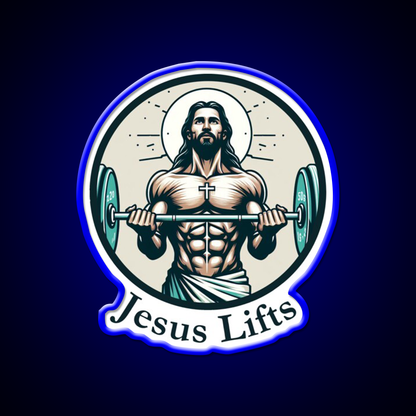 Lifts Christian Bodybuilding Gym Fitness Led Neon Sign Rgb Color