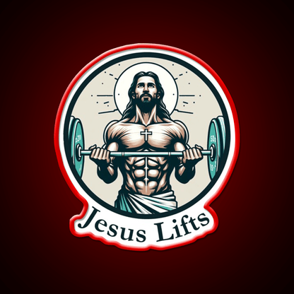 Lifts Christian Bodybuilding Gym Fitness Led Neon Sign Rgb Color - Shineneon