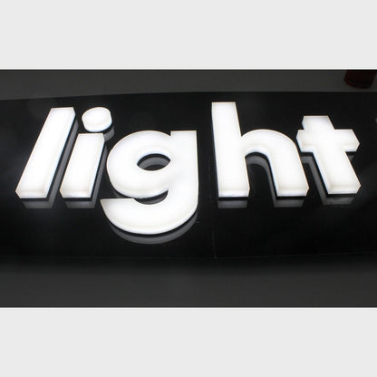 Light 3D Frontlit Channel Letters Led Light Sign - Shineneon
