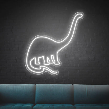 Light Blue Dinosaur Led Neon Sign For Home And Business Decor | Shineneon