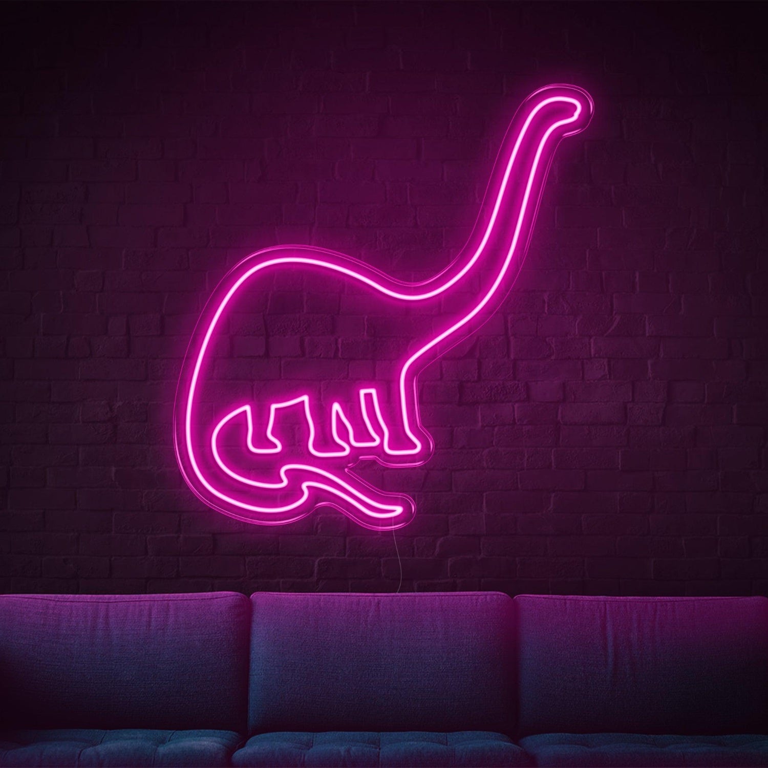 Light Blue Dinosaur Led Neon Sign For Home And Business Decor | Shineneon