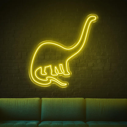 Light Blue Dinosaur Led Neon Sign For Home And Business Decor | Shineneon
