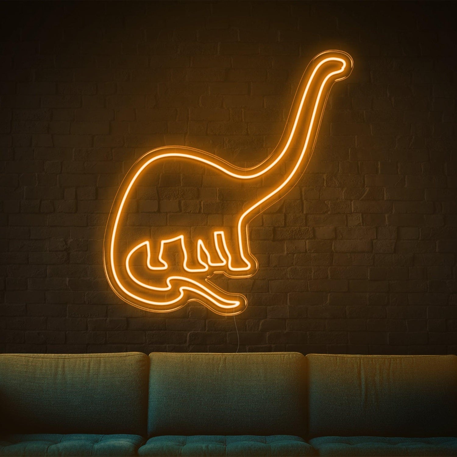 Light Blue Dinosaur Led Neon Sign For Home And Business Decor | Shineneon