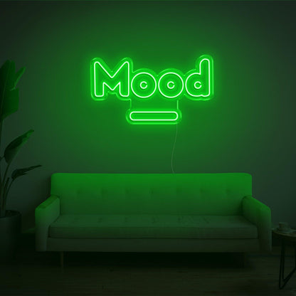 Light Blue Mood Led Neon Sign For Home Cafe Studio Decor | Shineneon