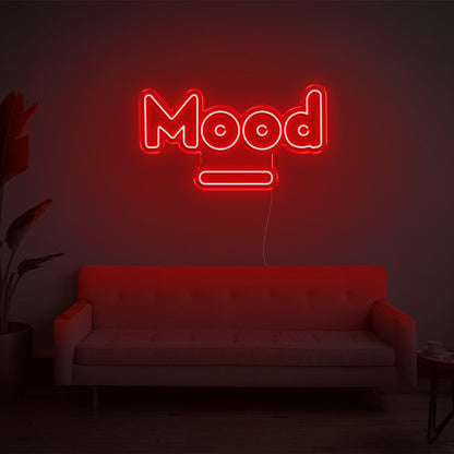 Light Blue Mood Led Neon Sign For Home Cafe Studio Decor | Shineneon