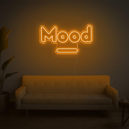 Light Blue Mood Led Neon Sign For Home Cafe Studio Decor | Shineneon